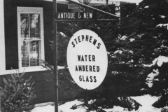 Stephen's Water Ambered Glass